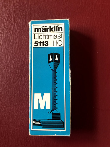 Märklin 5113 lichtmast ovp - h0,